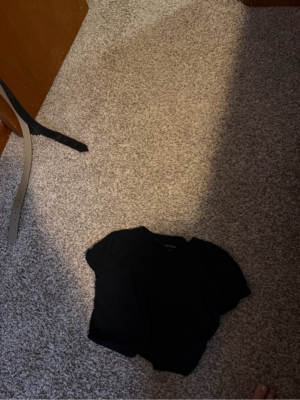 Garage Black Women's Crop Top